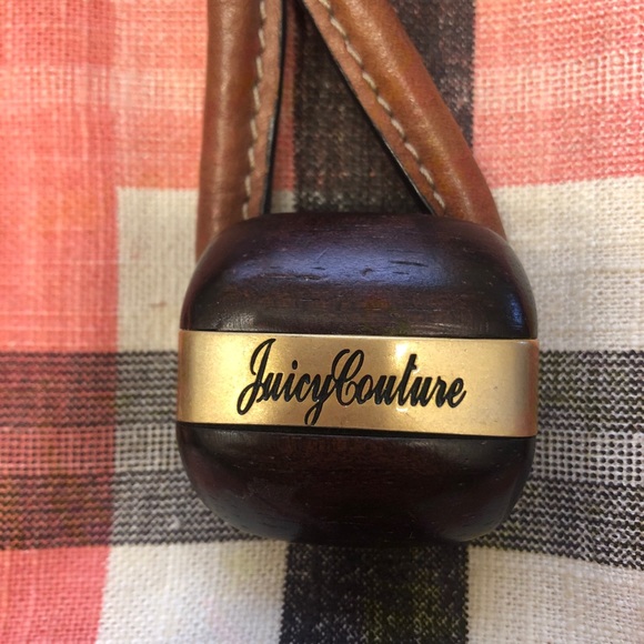 Authentic 90s Juicy Couture Pink Plaid Tote Bag - Picture 2 of 5